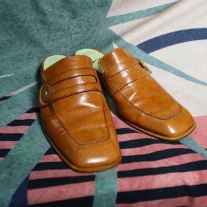 ZEITGEIST Leather Vtg. Loafers  Made in Italy    🌵 8